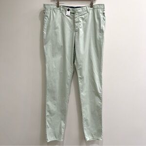 PT Torino Slim Fit Stretch Chinos Casual Pants Size 56 (40 US) Tall Mint Green